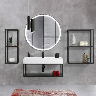 Зеркало Cezares с подсветкой и подогревом CEZARES CZR-SPC-CADRO-1000-LED-TCH-WARM